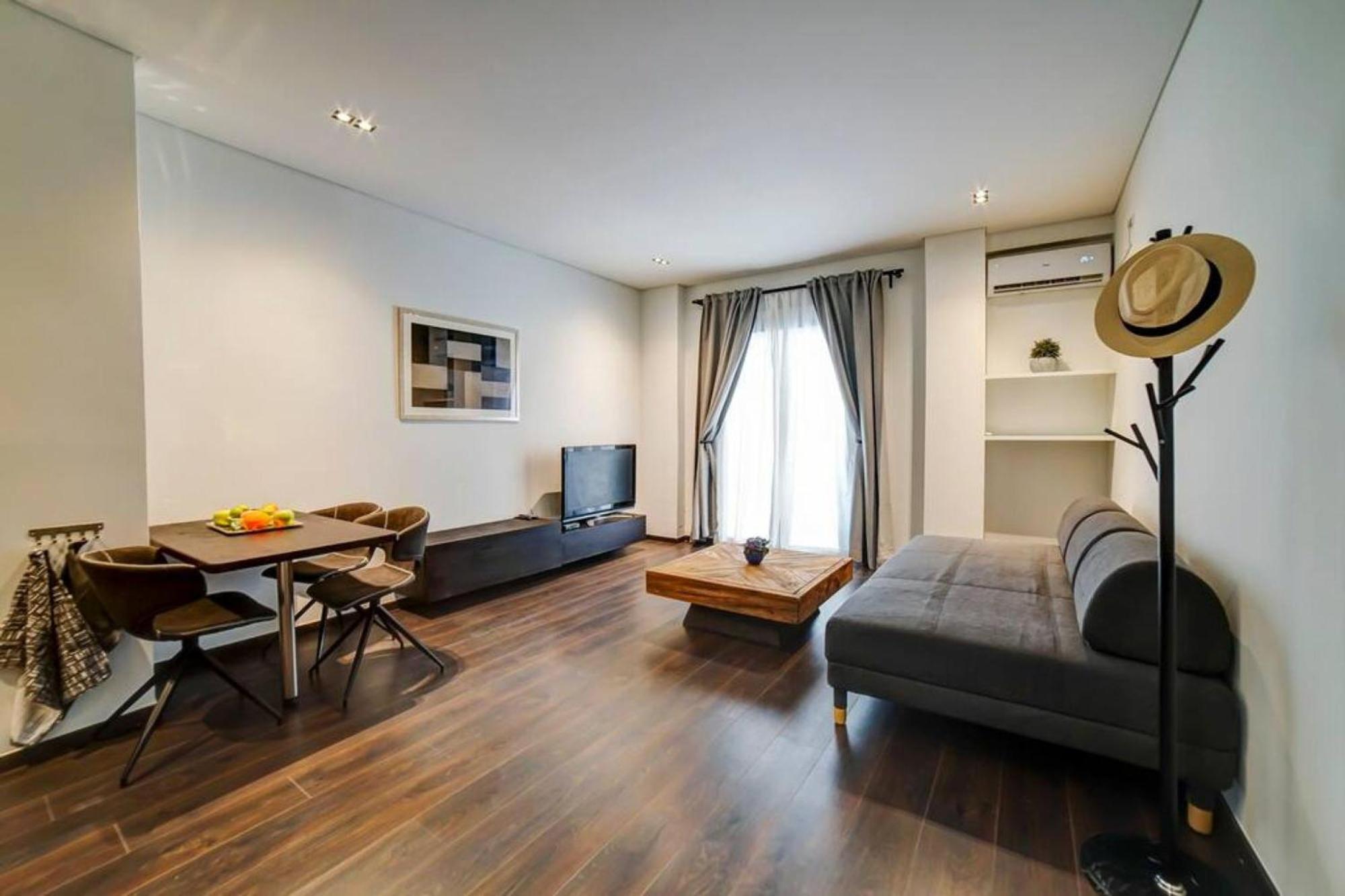 Classy And Stylish Apartment Next To Hilton Athene Buitenkant foto